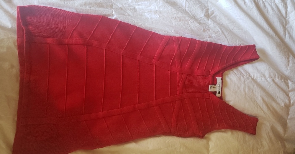Red dress